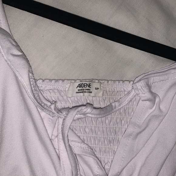 White Summer Dress; Small - Picture 4 of 6